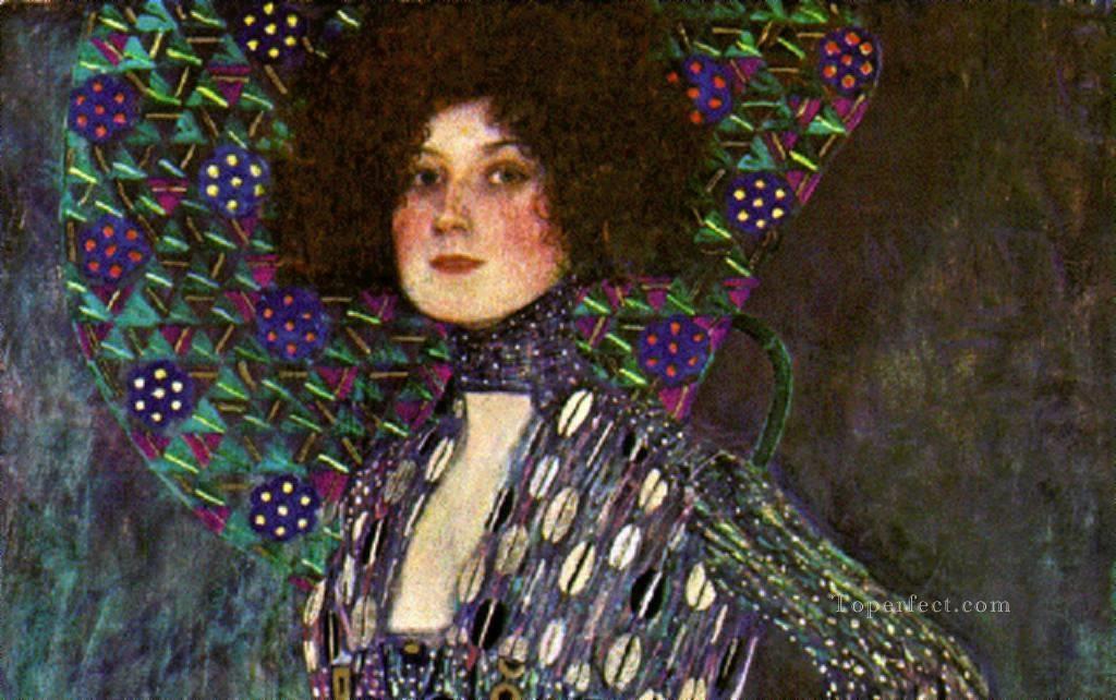 Emilie Floge 1902 Simbolismo Gustav Klimt Pintura al óleo